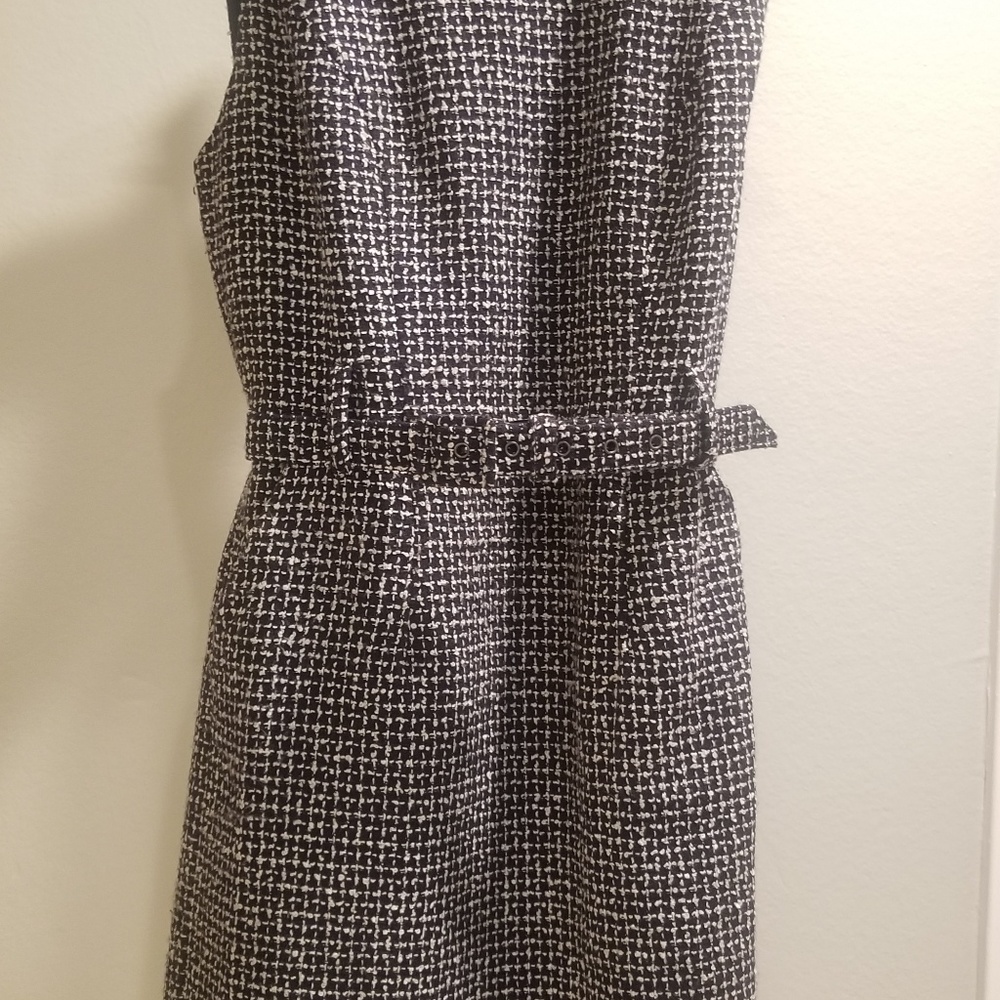 Banana Republic Tweed Belted Dress